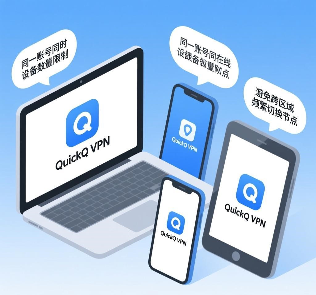多设备同时安装QuickQ VPN的注意事项