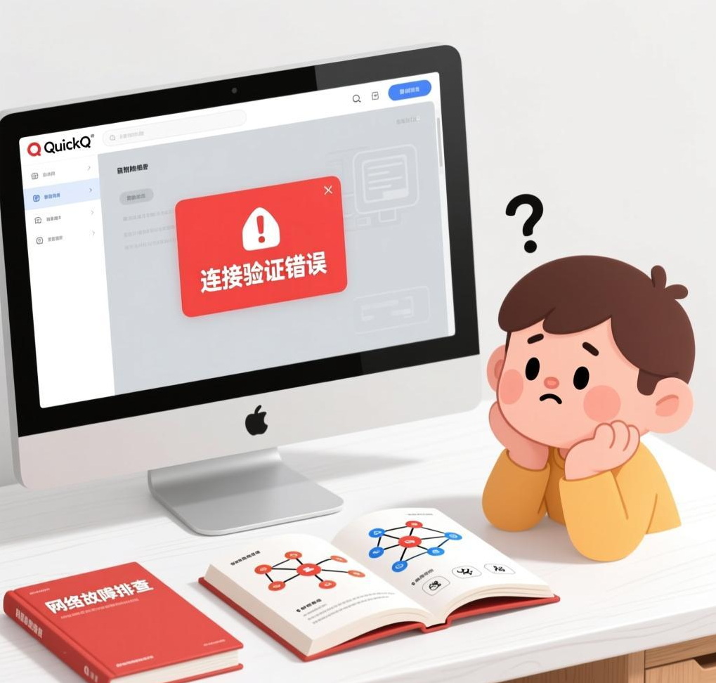 如何处理QuickQ VPN的“连接验证错误”？